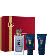 Dolce & Gabbana K (King) 3 Piece Gift Set Eau de Toilette for Men