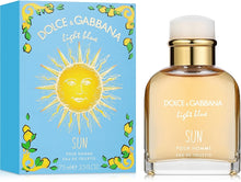 Dolce & Gabbana Light Blue Sun Eau de Toilette for Men - Fragrance Me Baby