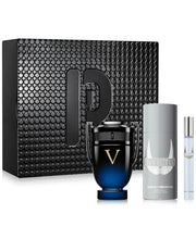 Paco Rabanne Invictus Victory Elixir Parfum Intense 3 Piece Gift Set for Men - Fragrance Me Baby