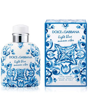 Dolce & Gabbana Light Blue Summer Vibes 4.2 Oz Eau de Toilette for Men - Fragrance Me Baby